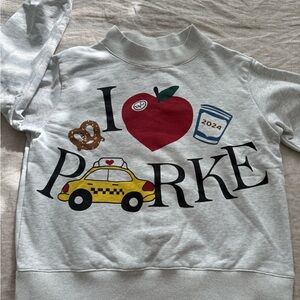 PARKE NYC Mockneck Sweatshirt
